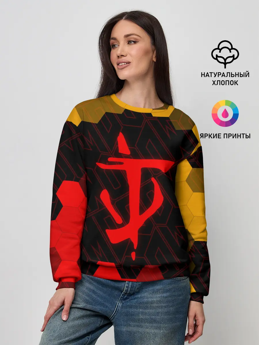 Женский свитшот / DOOM / ДУМ