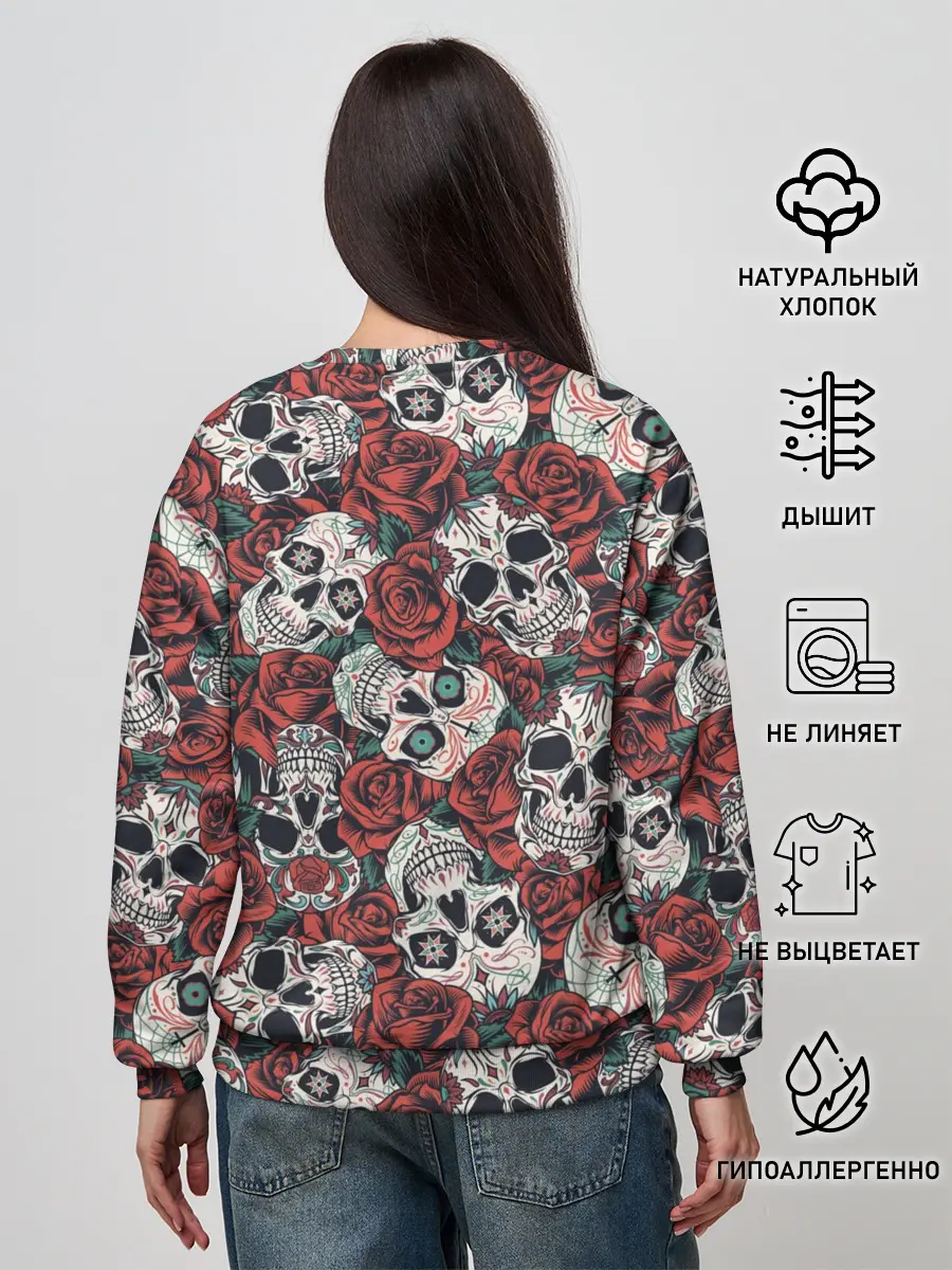 Женский свитшот / halloween casual