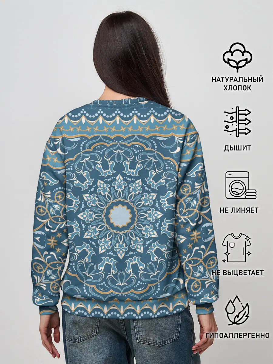 Женский свитшот / Кружево