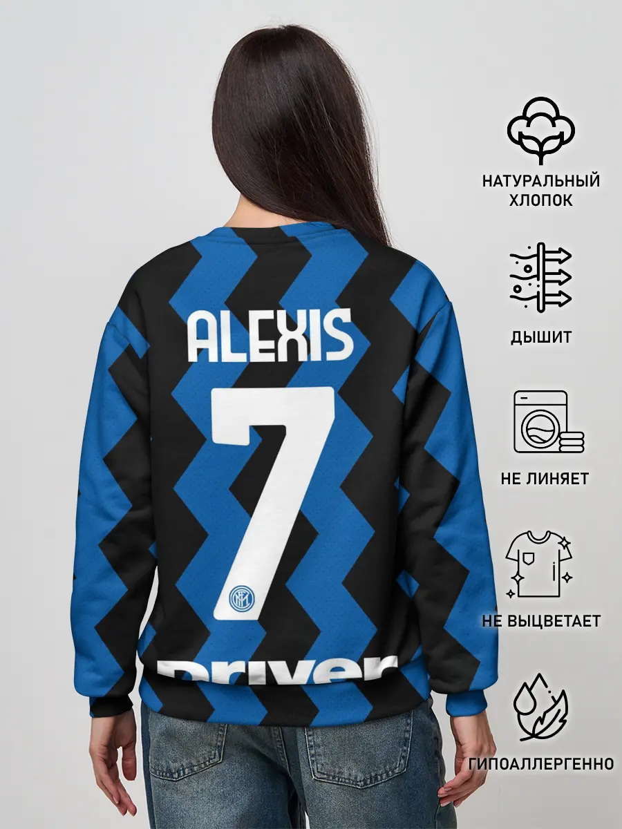 Женский свитшот / Алексис Санчес 20/21 Интер