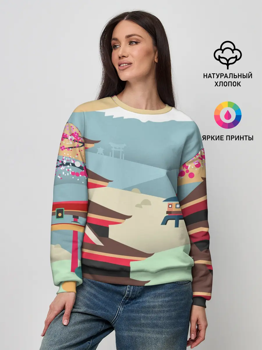 Женский свитшот / Tokyo