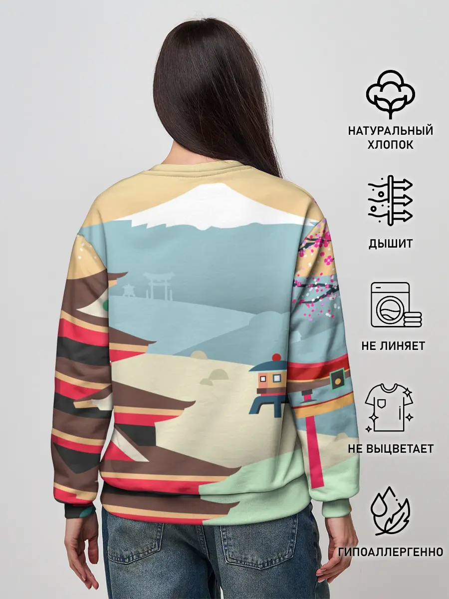 Женский свитшот / Tokyo