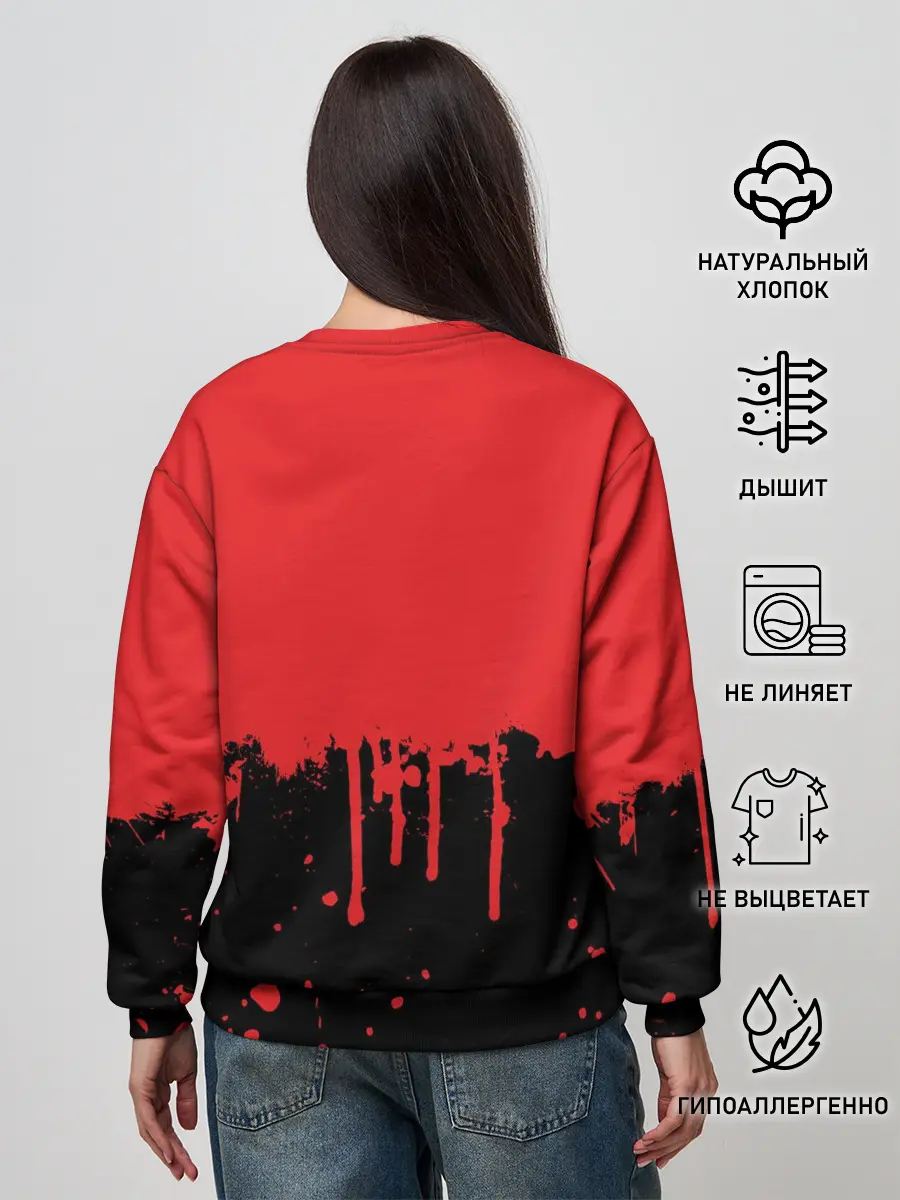 Женский свитшот / ROBLOX PIGGY - СВИНКА ПИГГИ