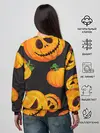 Женский свитшот / Весёлые тыквы