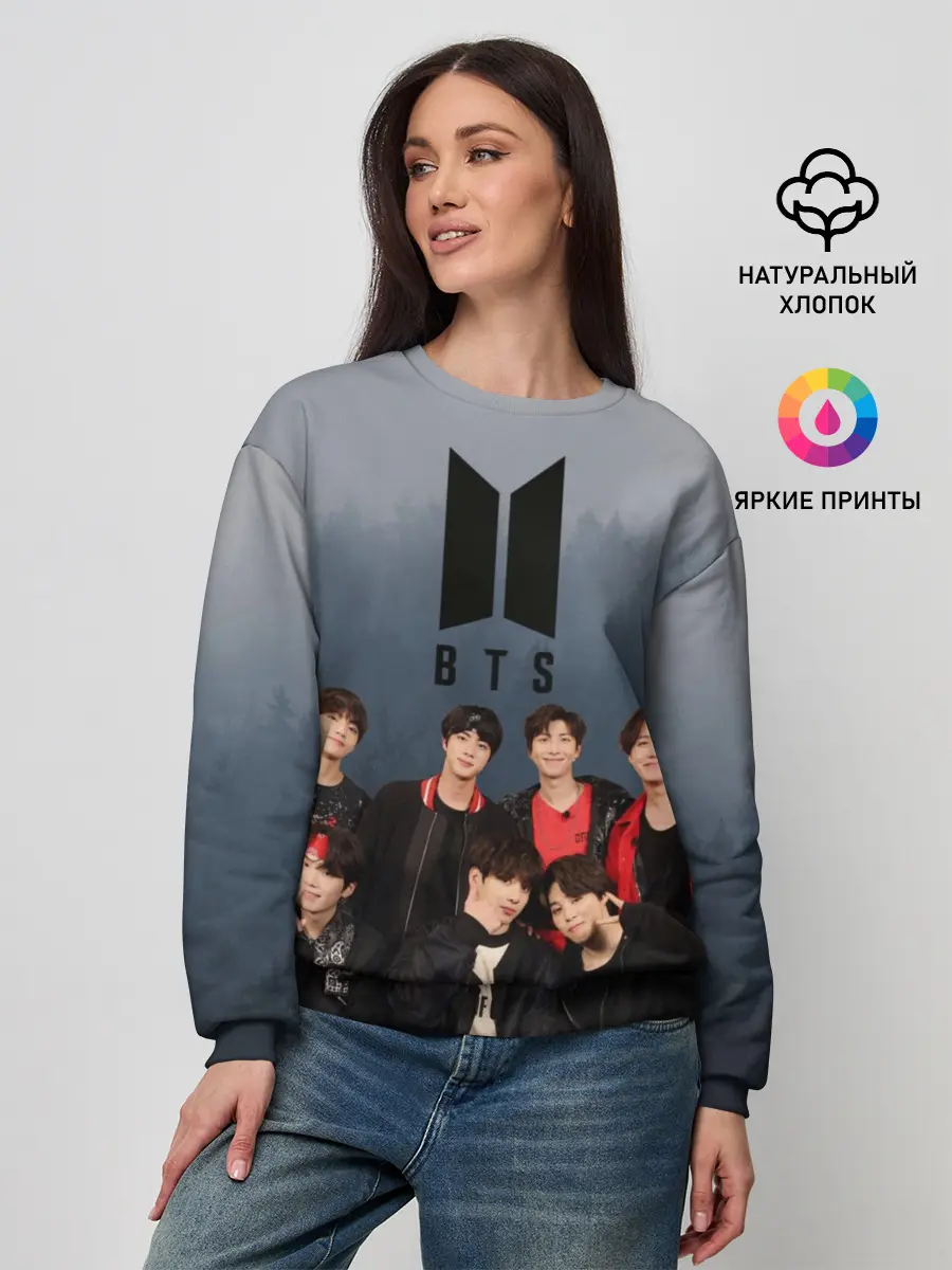 Женский свитшот / BTS Forest