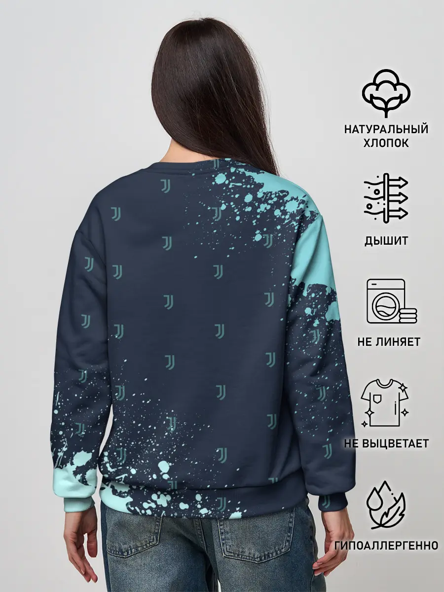 Женский свитшот / JUVENTUS / ЮВЕНТУС