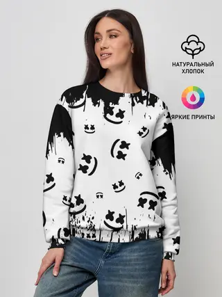 Женский свитшот / MARSHMELLO / МАРШМЕЛЛОУ