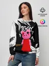 Женский свитшот / ROBLOX PIGGY - СВИНКА ПИГГИ