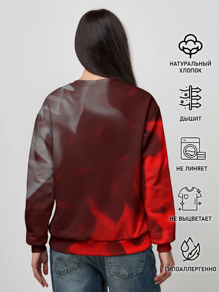 Женский свитшот / AUDI / АУДИ