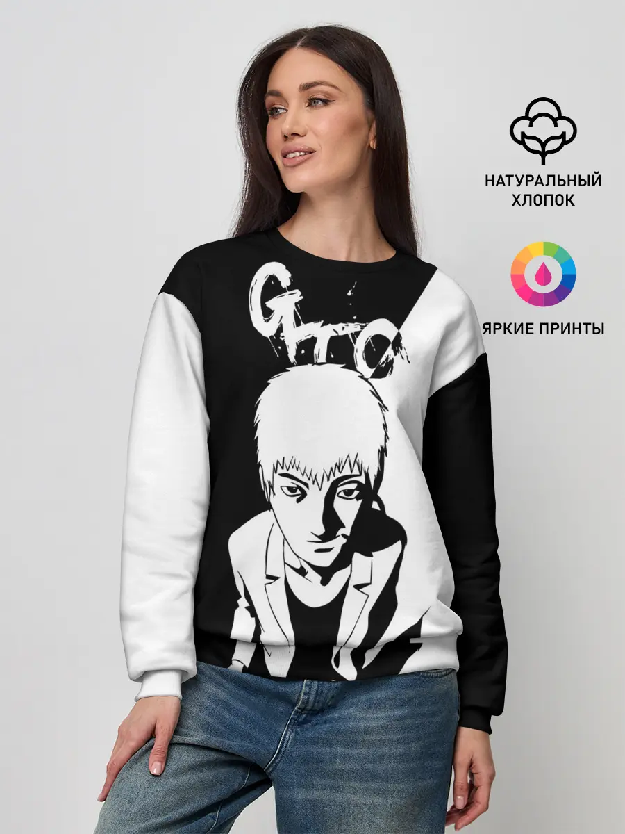 Женский свитшот / Onizuka oldschool anime