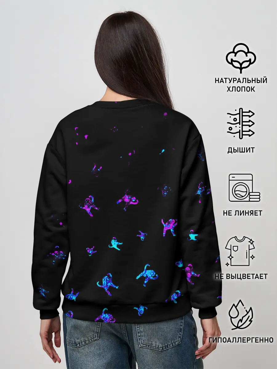 Женский свитшот / ЪУЪ СЪУКА