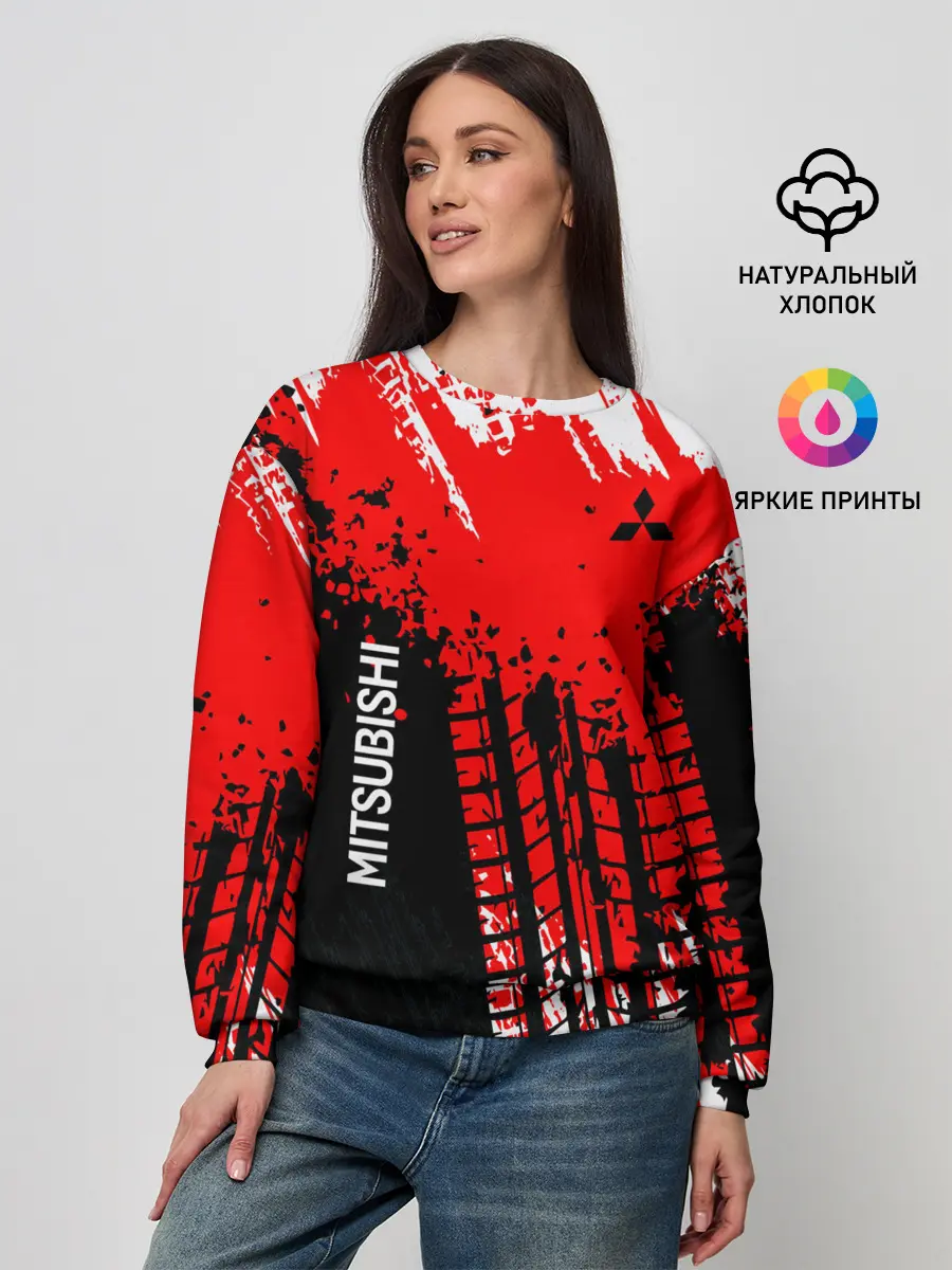 Женский свитшот / Mitsubishi