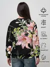 Женский свитшот / Букет лилий