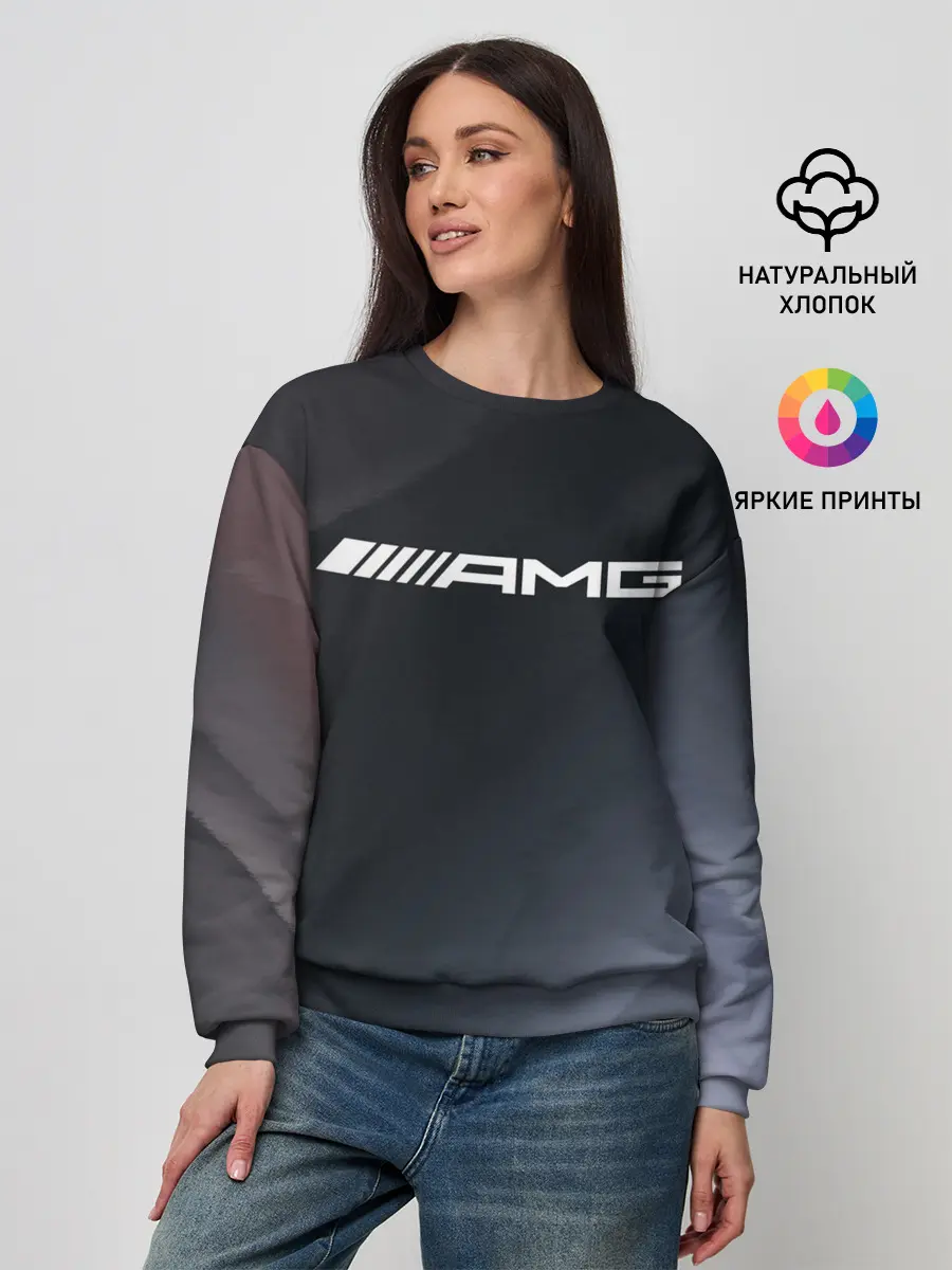 Женский свитшот / MERCEDES / МЕРСЕДЕС