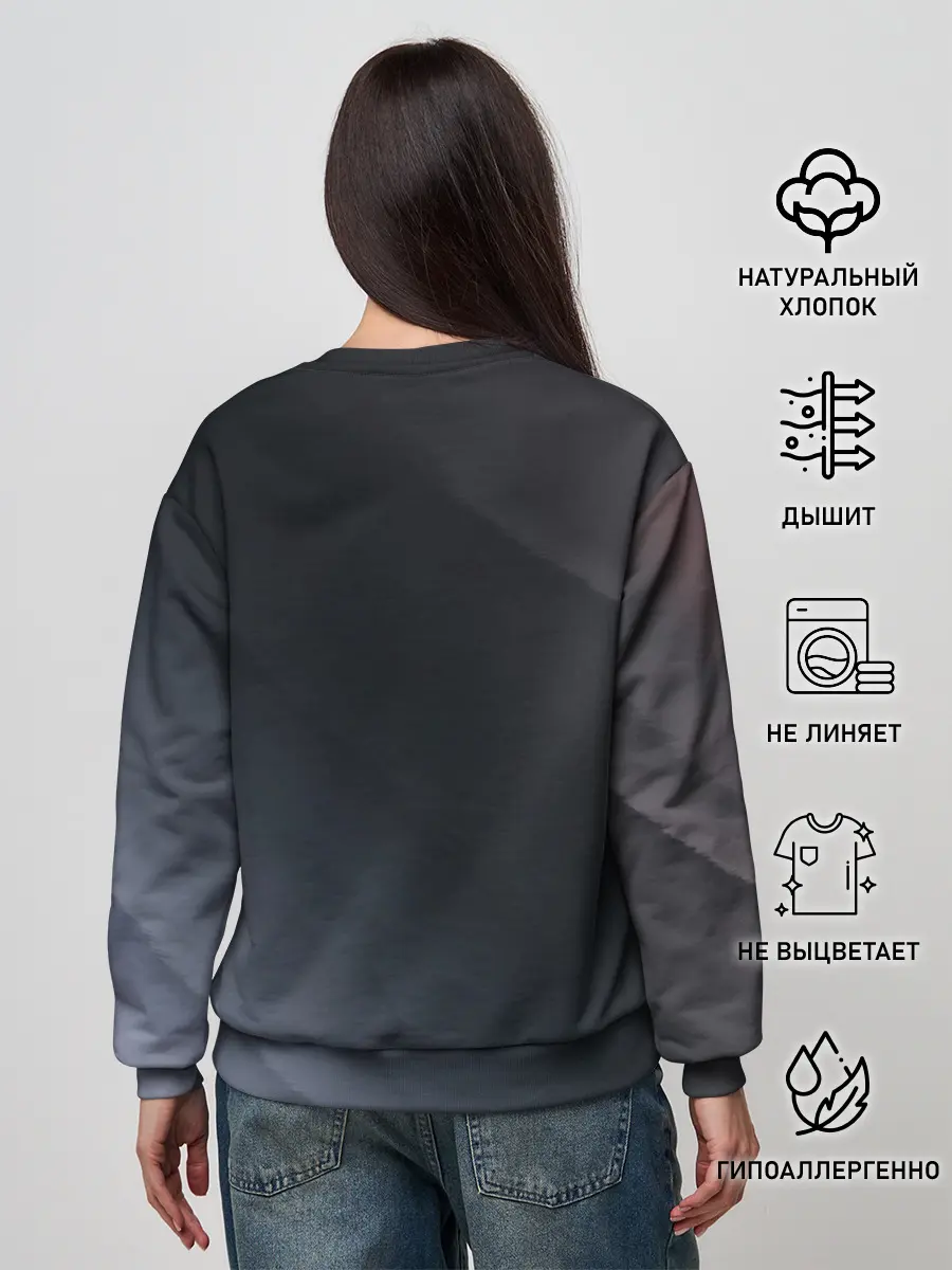 Женский свитшот / MERCEDES / МЕРСЕДЕС