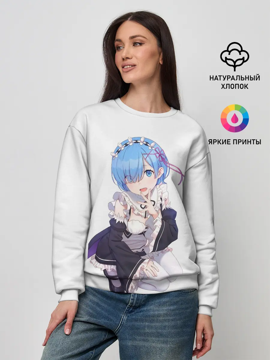 Женский свитшот / Re:Zero