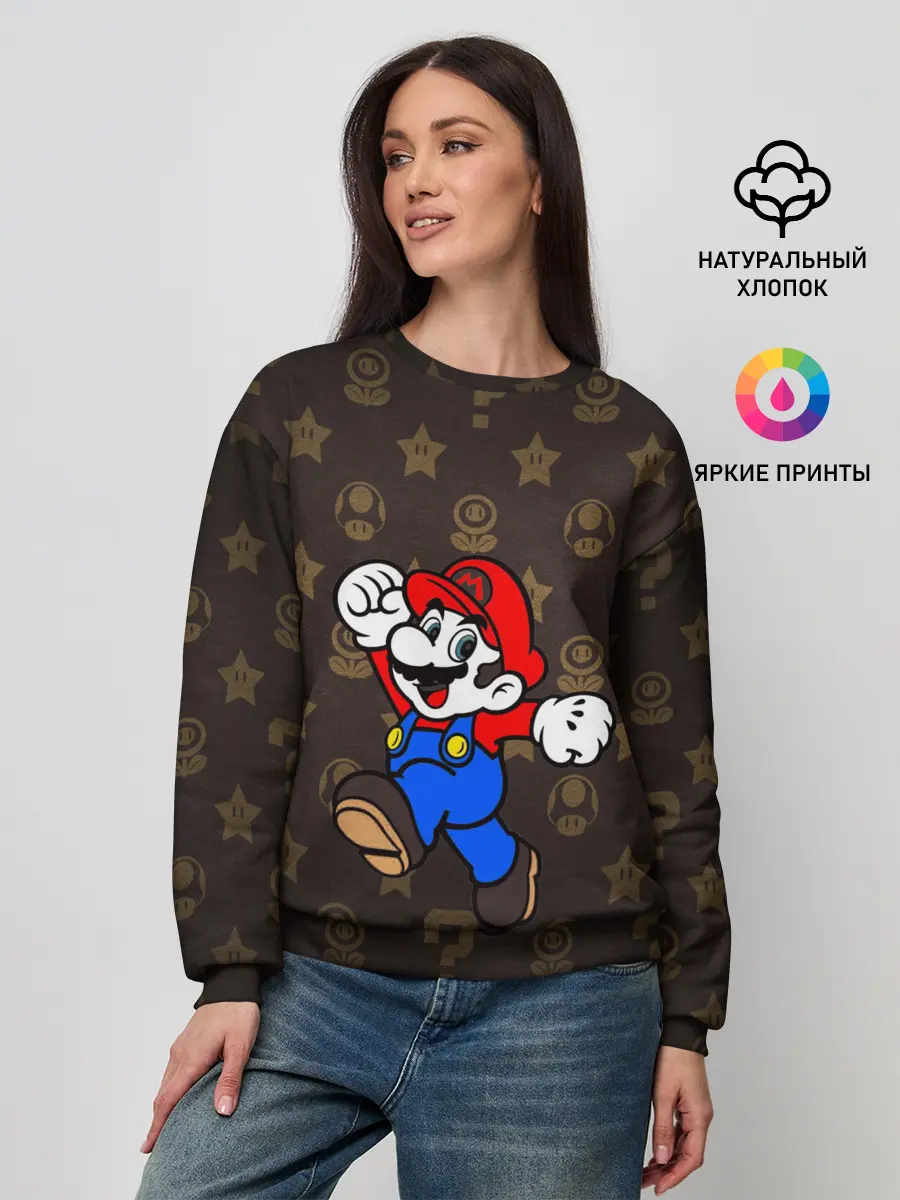Женский свитшот / mario