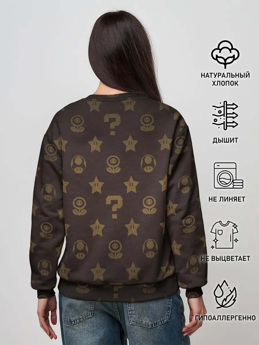 Женский свитшот / mario