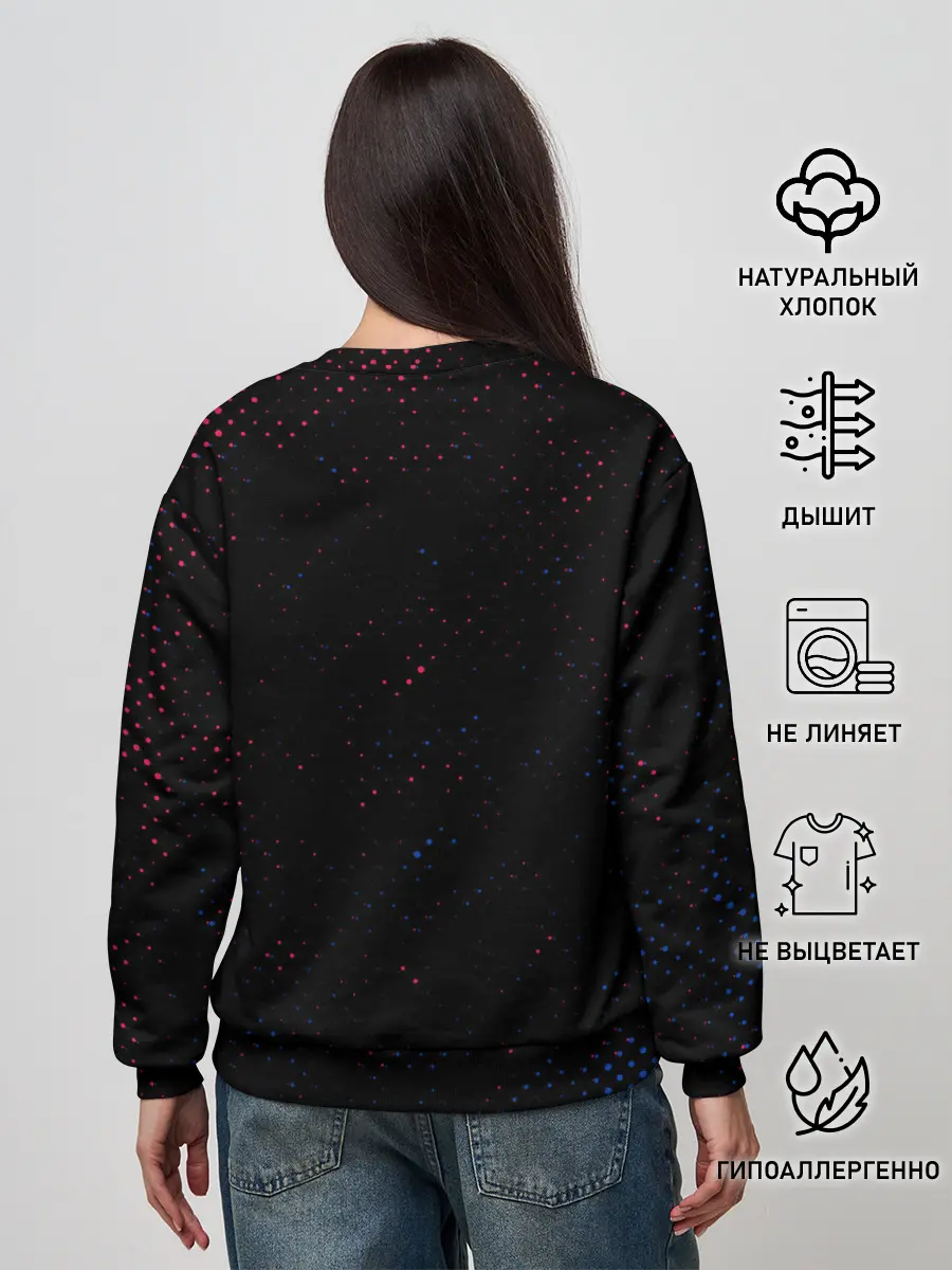 Женский свитшот / BARCELONA / БАРСЕЛОНА