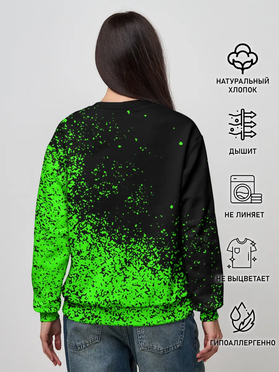 Женский свитшот / minecraft