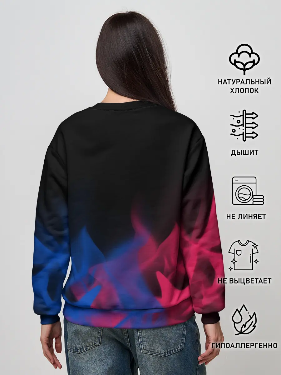 Женский свитшот / BARCELONA / БАРСЕЛОНА