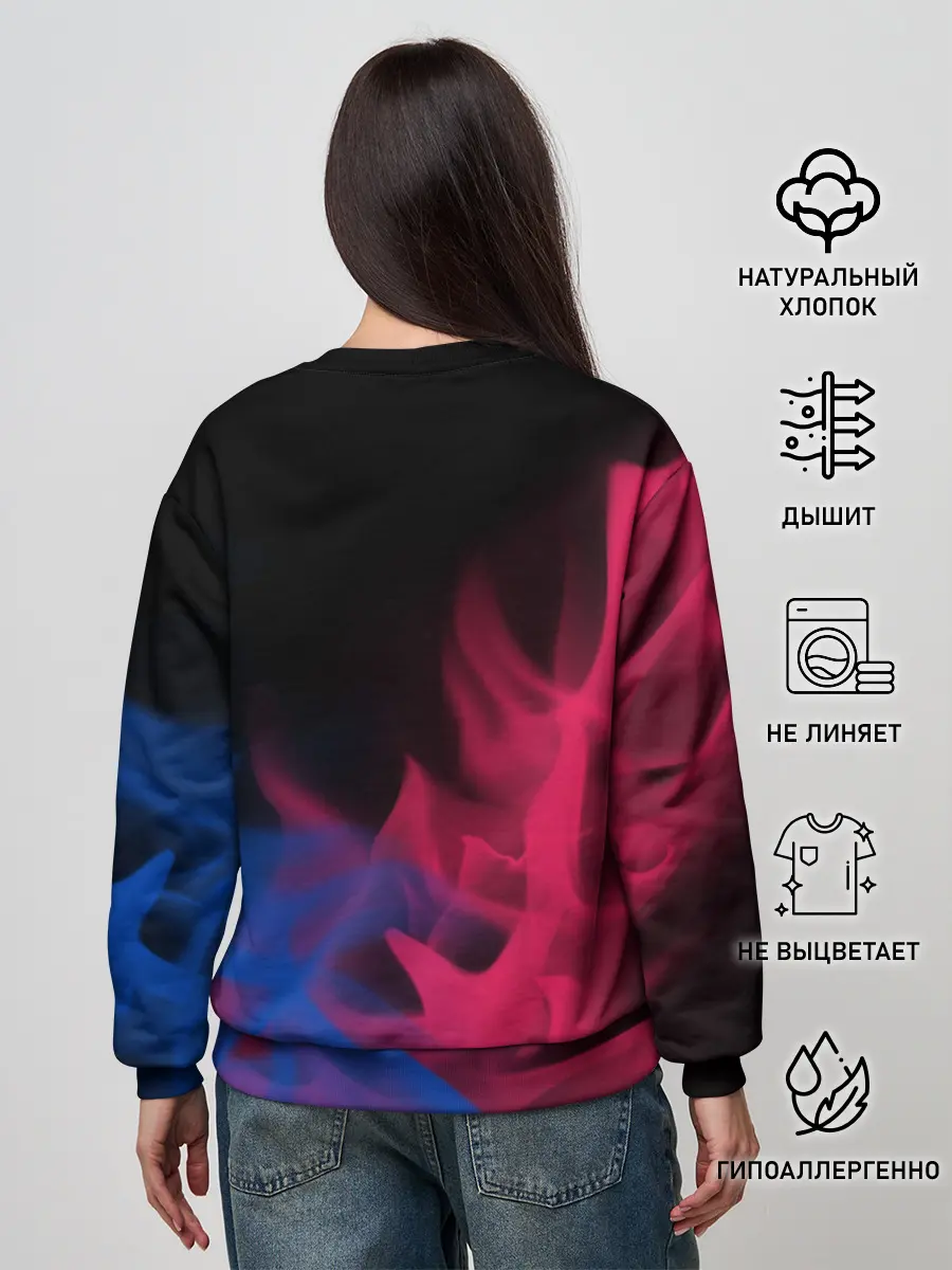 Женский свитшот / BARCELONA / БАРСЕЛОНА