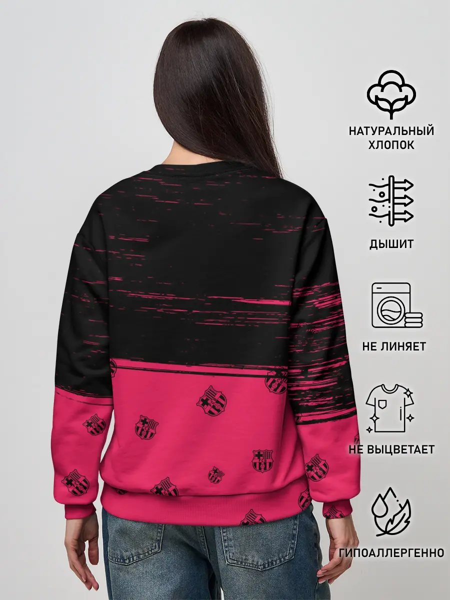 Женский свитшот / BARCELONA / БАРСЕЛОНА