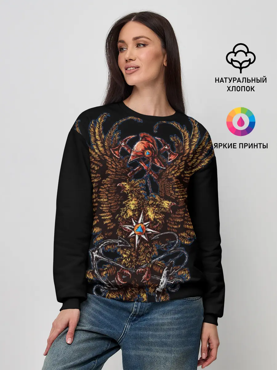 Женский свитшот / МЧС