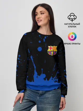 Женский свитшот / BARCELONA / БАРСЕЛОНА