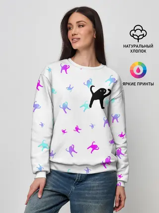 Женский свитшот / ЪУЪ СЪУКА