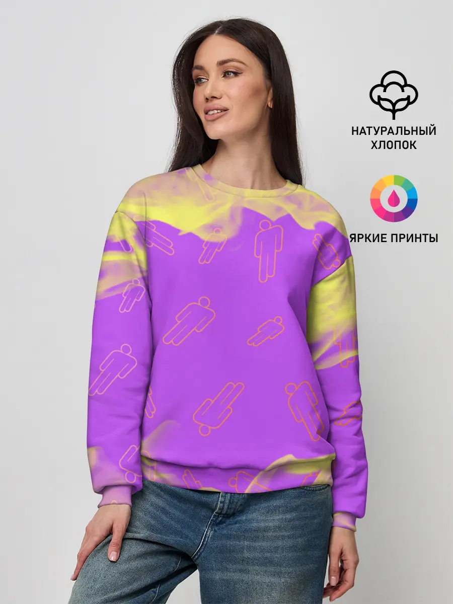 Женский свитшот / BILLIE EILISH / БИЛЛИ АЙЛИШ