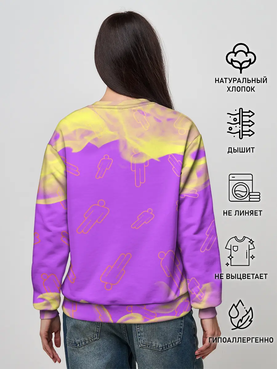 Женский свитшот / BILLIE EILISH / БИЛЛИ АЙЛИШ