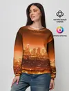 Женский свитшот / ночной город