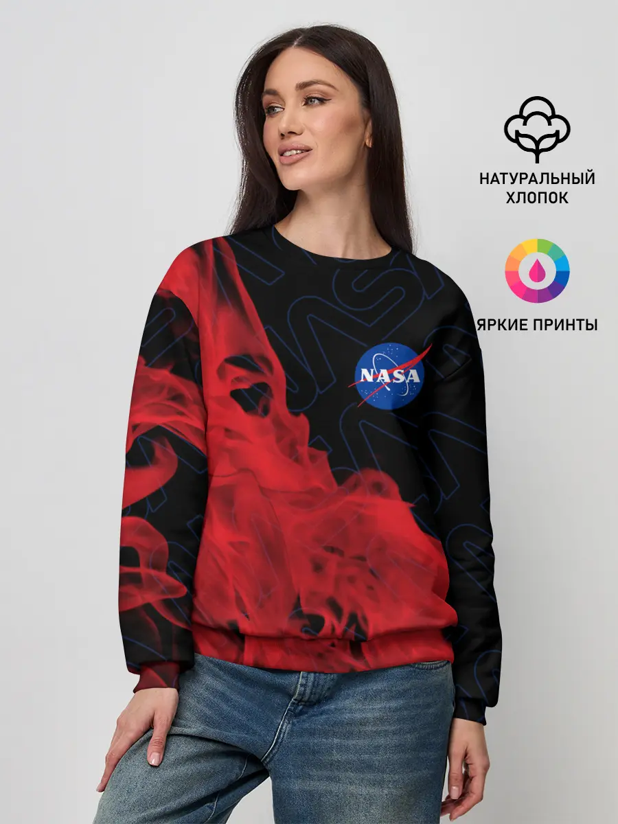 Женский свитшот / NASA / НАСА