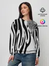 Женский свитшот / Zebra