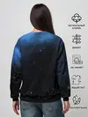 Женский свитшот / Космический кот
