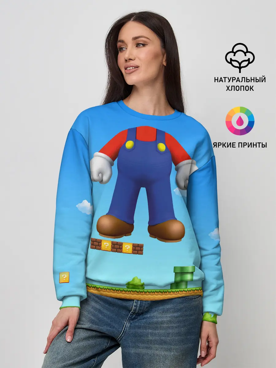 Женский свитшот / Mario