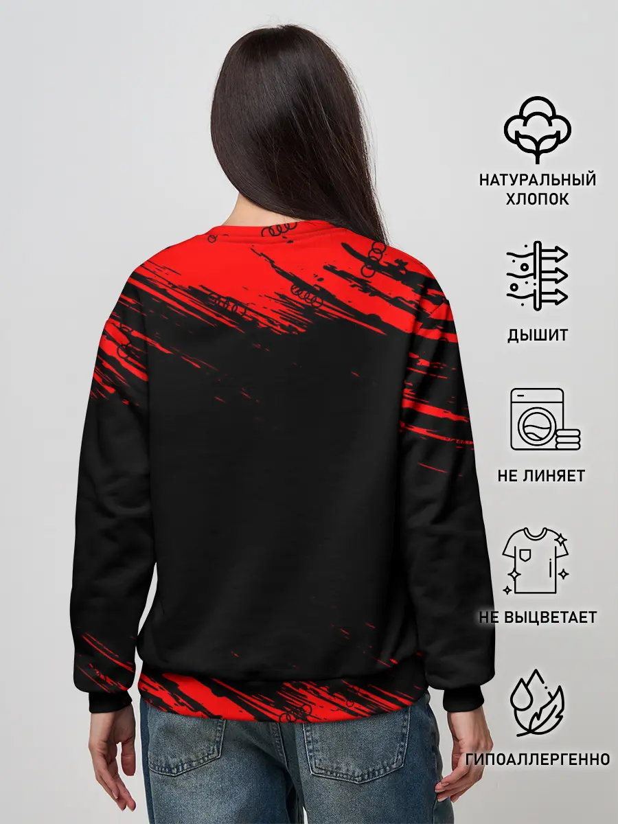 Женский свитшот / AUDI / АУДИ