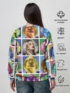 Женский свитшот / Buzova pop-art