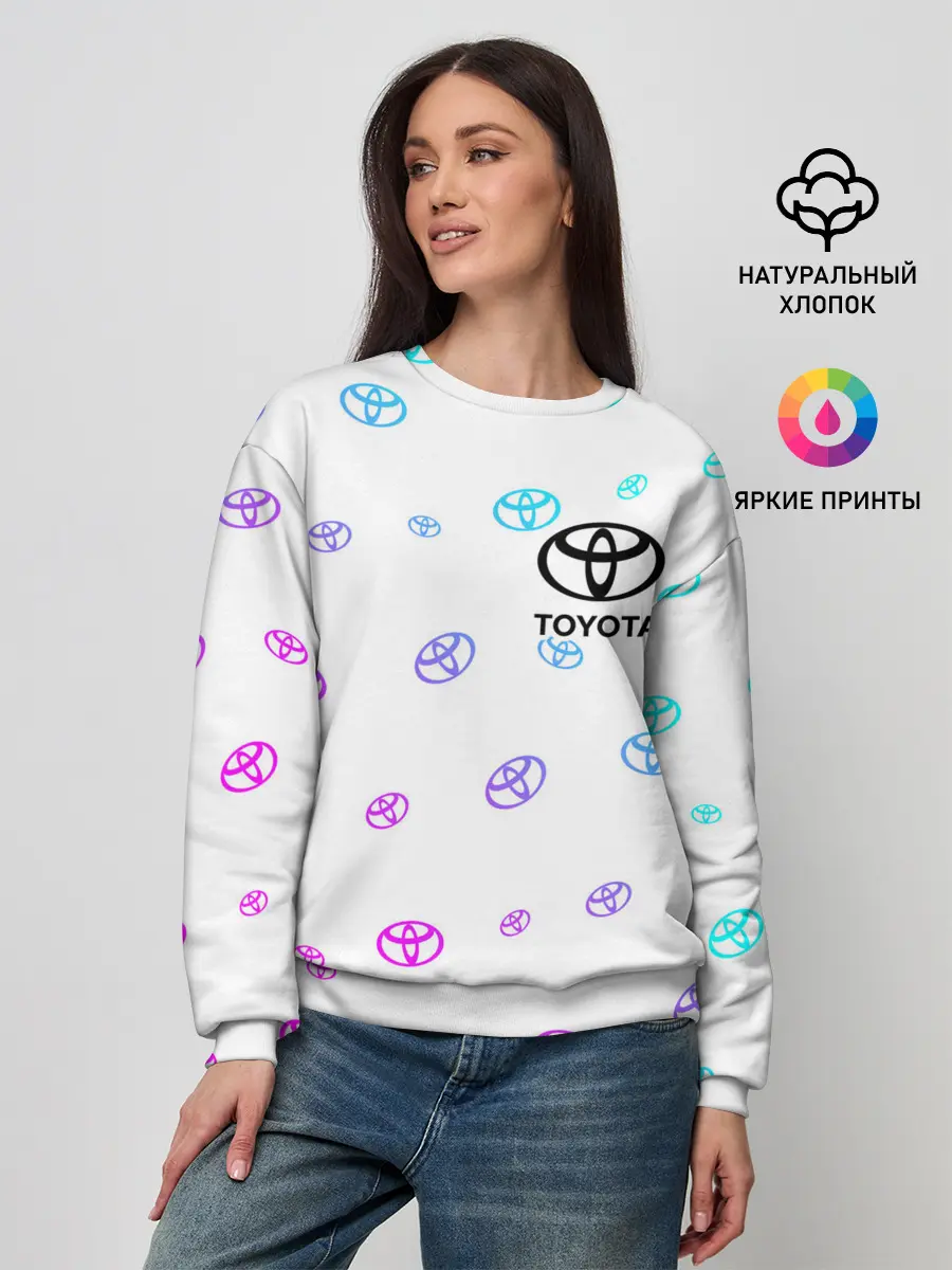 Женский свитшот / TOYOTA / ТОЙОТА