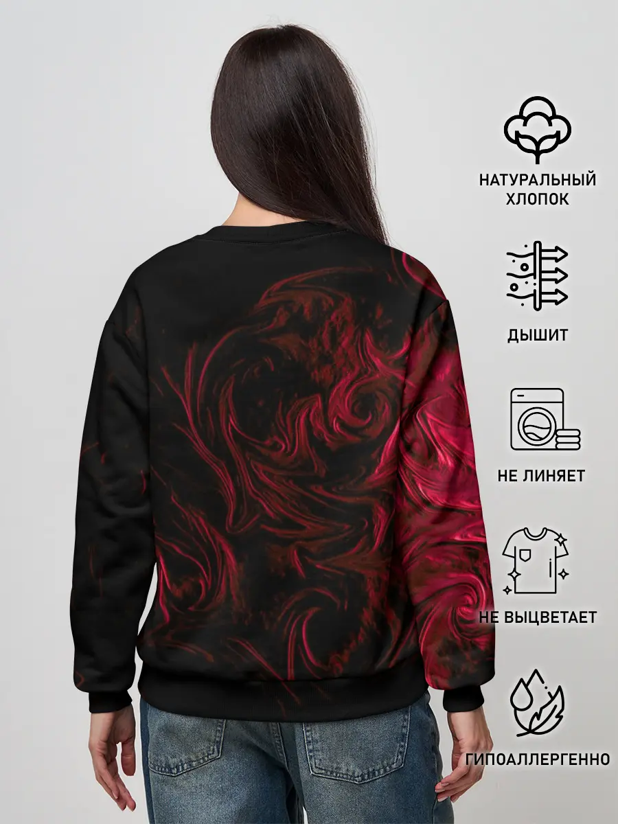 Женский свитшот / Fire