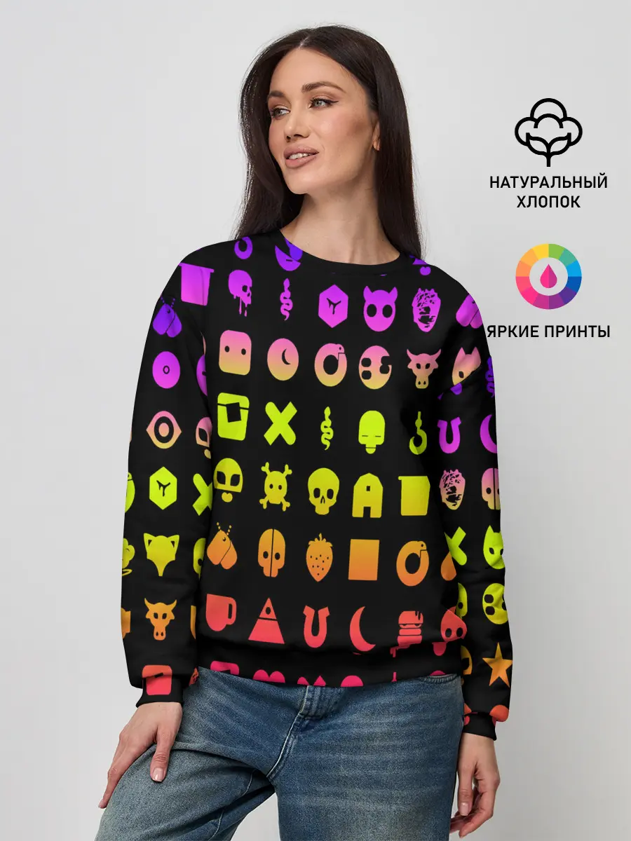 Женский свитшот / Любовь, смерть и роботы