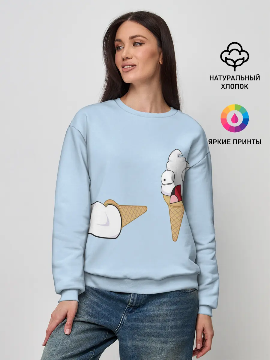 Женский свитшот / ааа рожок