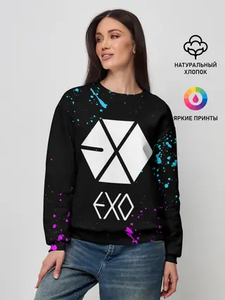 Женский свитшот / EXO BAND.