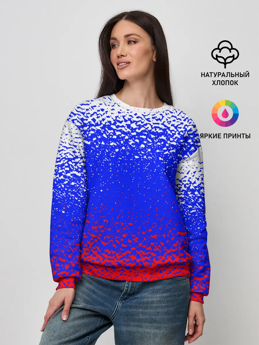 Женский свитшот / Текстура.