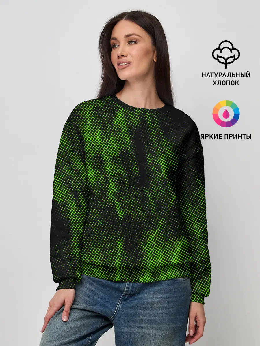 Женский свитшот / Текстура.