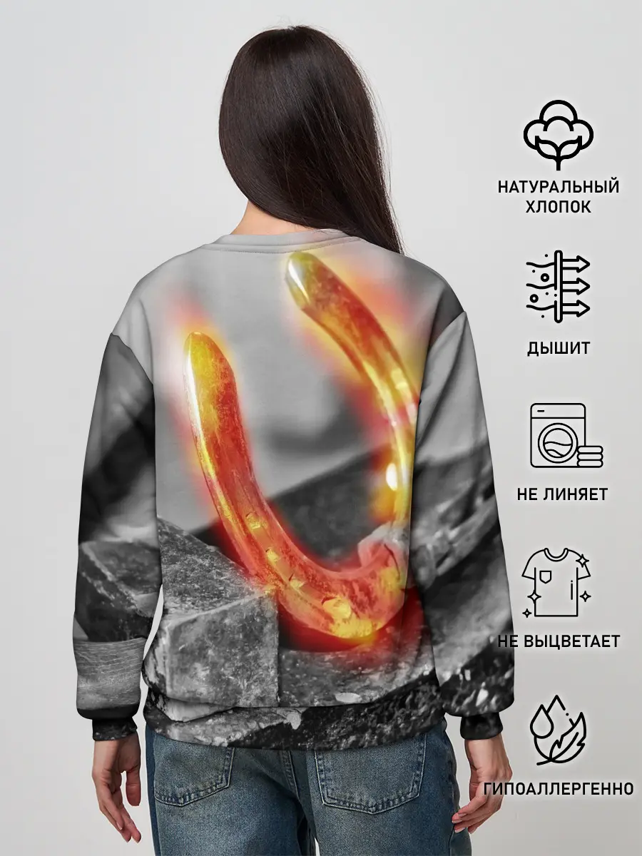 Женский свитшот / Подкова