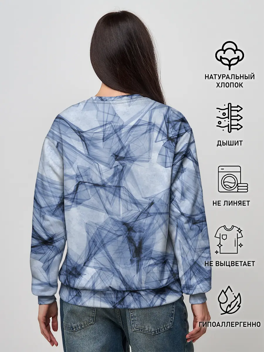 Женский свитшот / Текстура.