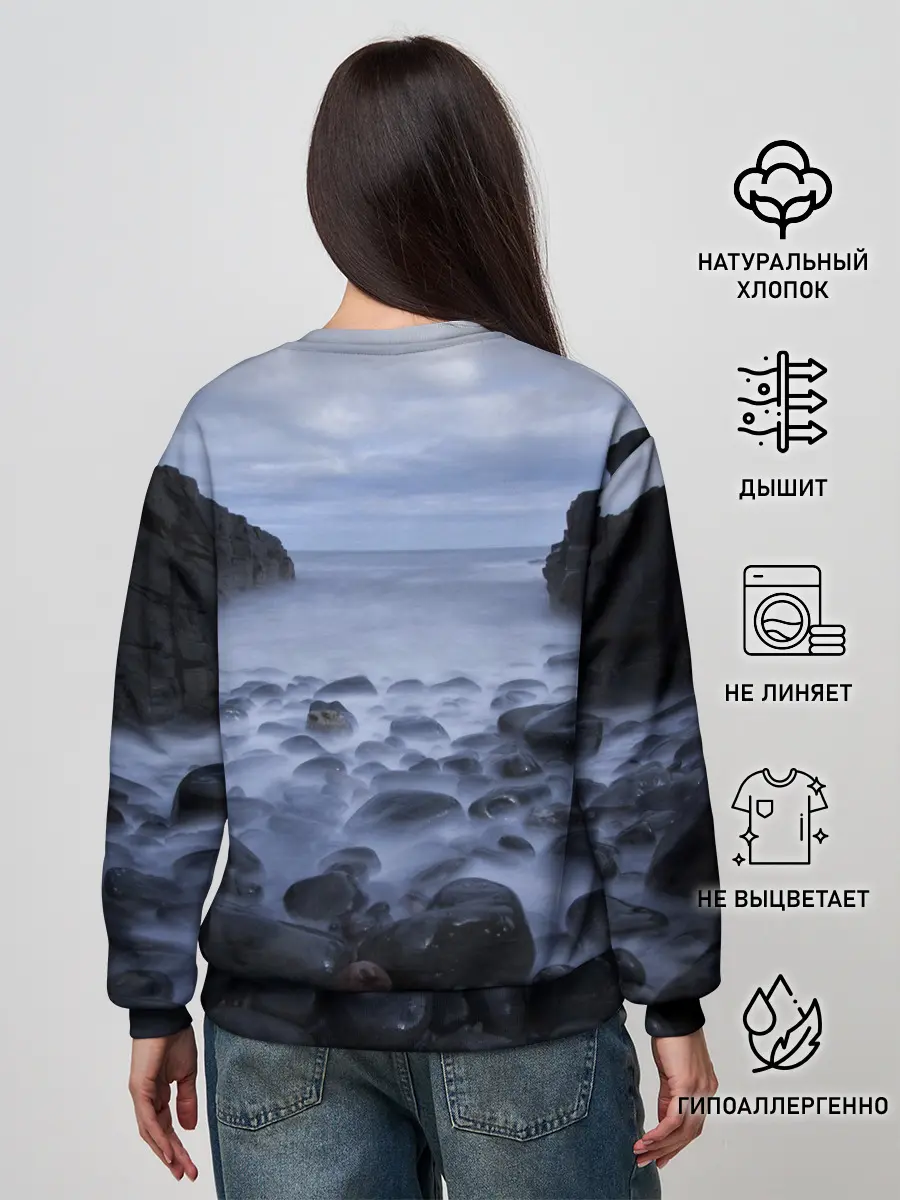 Женский свитшот / Горные породы