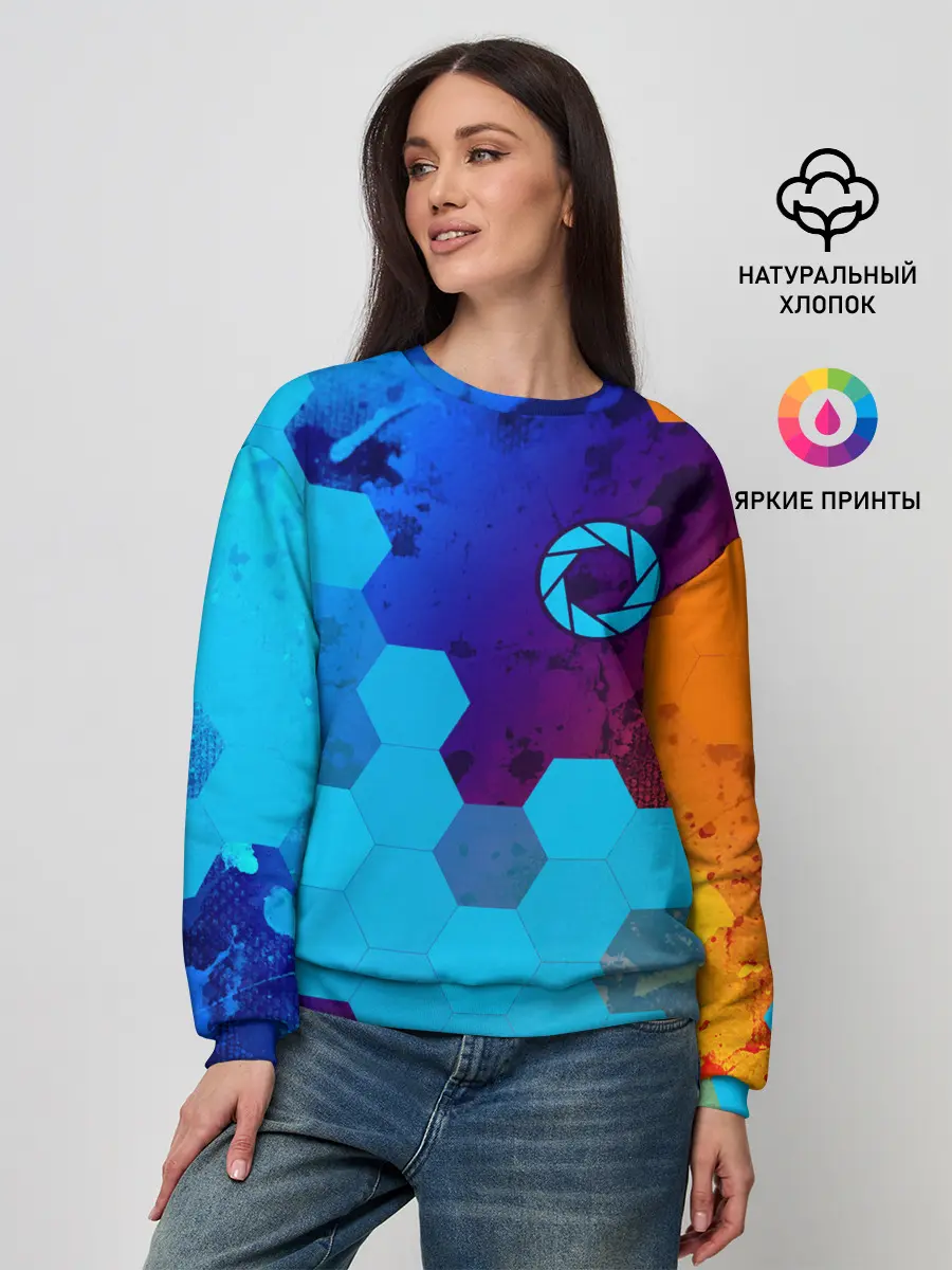 Женский свитшот / PORTAL / ПОРТАЛ